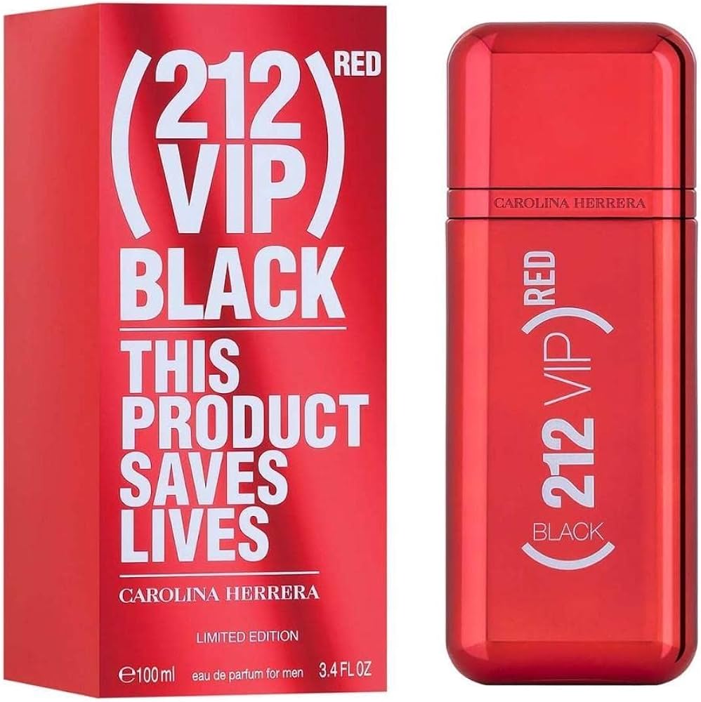 Inspired By 212 VIP BLACK (RED) MEN