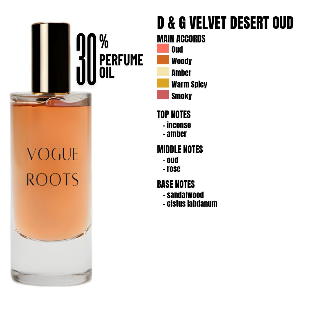 Inspired By D & G VELVET DESERT OUD