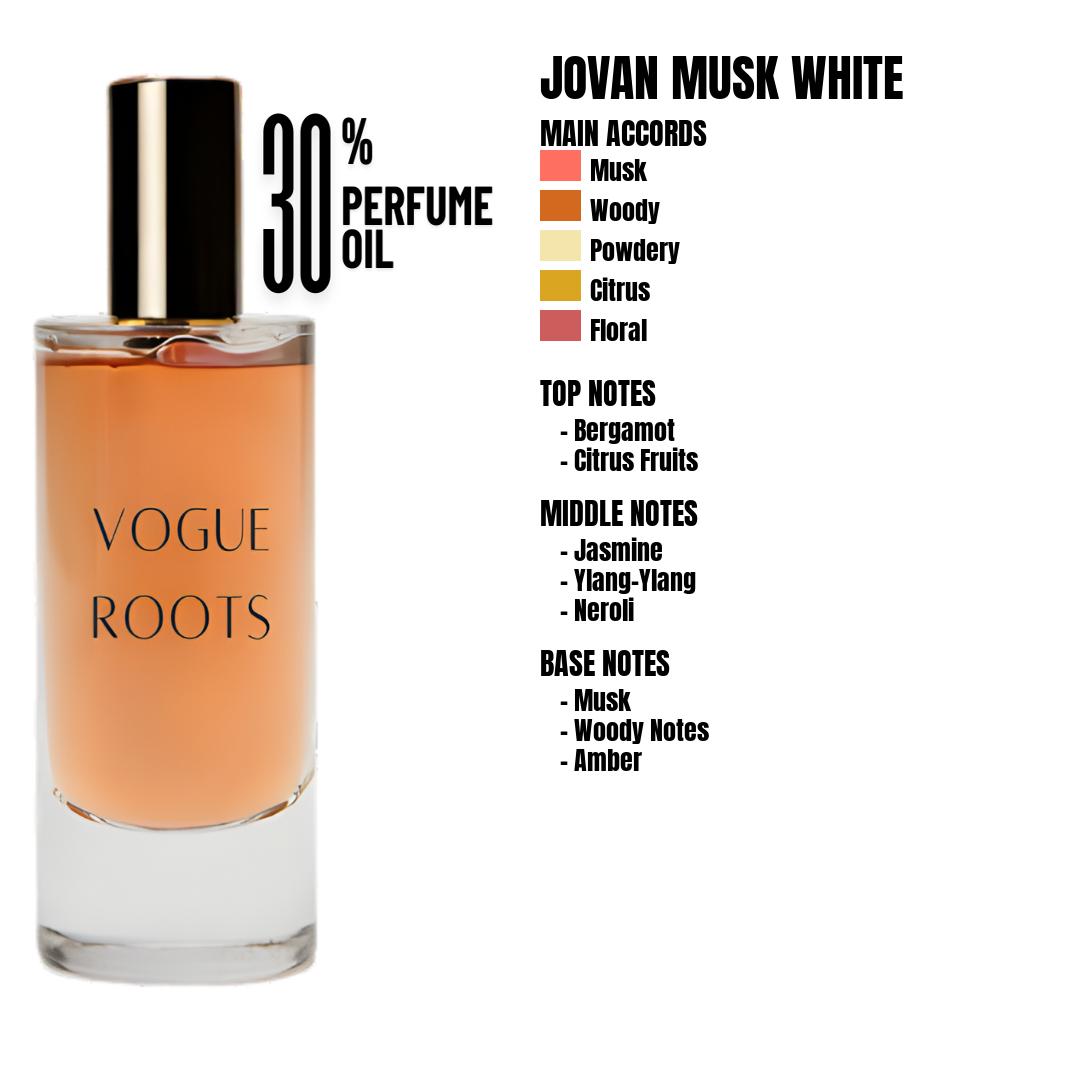 Inspired By JOVAN MUSK WHITE