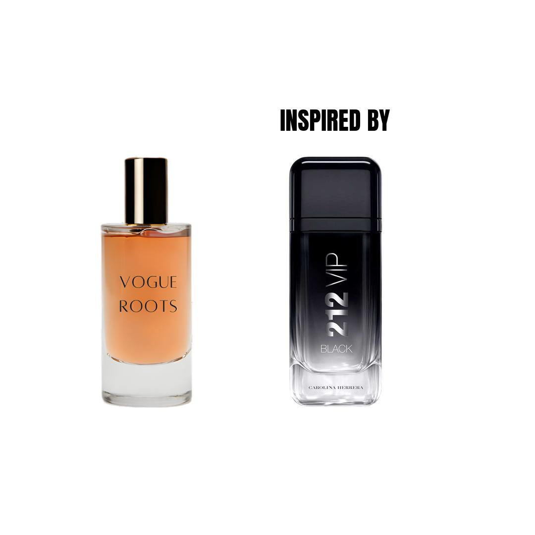 Inspired By 212 VIP BLACK MEN- Vogue Roots