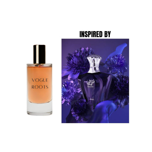 Inspired By AFNAN TURATHI BLUE- Vogue Roots