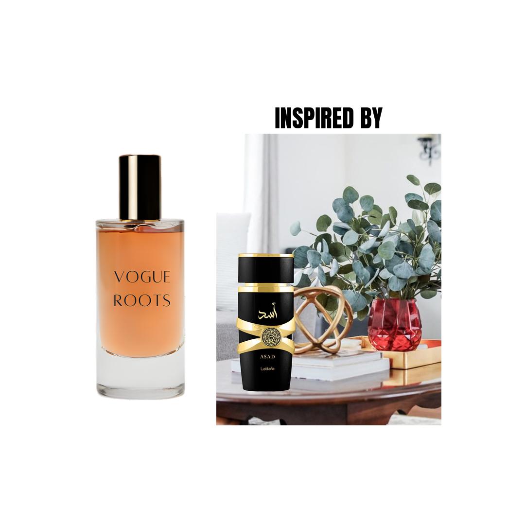 Inspired By LATTAFA ASAD- Vogue Roots