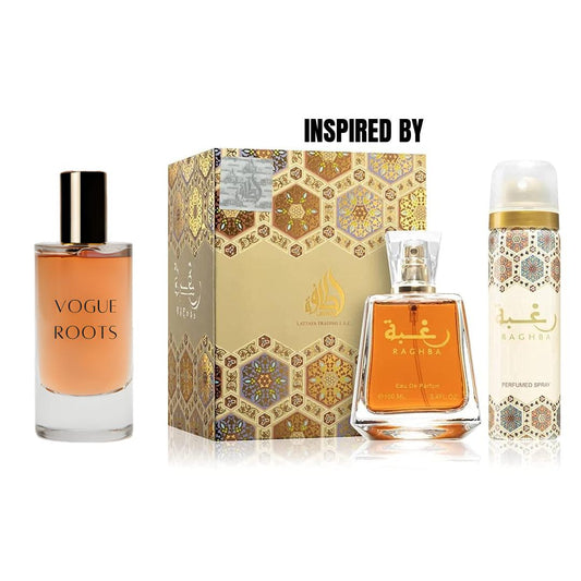 Inspired By LATTAFA RAGHBA WOMEN- Vogue Roots