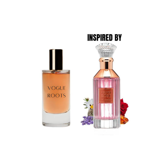 Inspired By LATTAFA VELVET ROSE- Vogue Roots