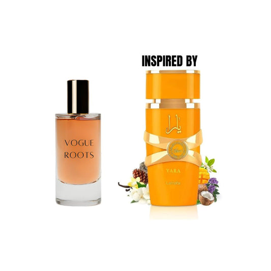 Inspired By LATTAFA YARA- Vogue Roots