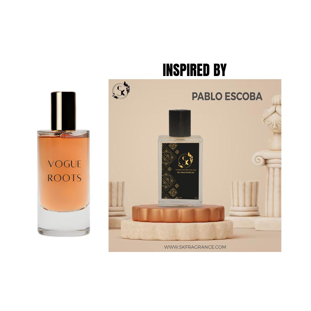 Inspired By PABLO ESCOBAR- Vogue Roots