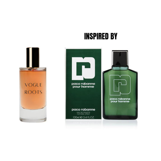 Inspired By PACO RABANNE GREEN- Vogue Roots