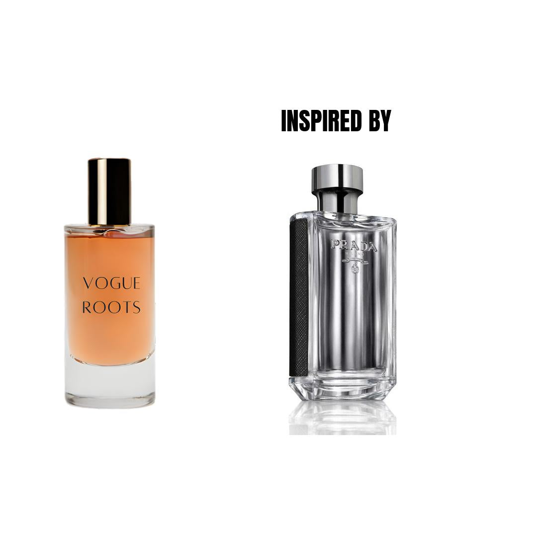 Inspired By PRADA L HOMME- Vogue Roots