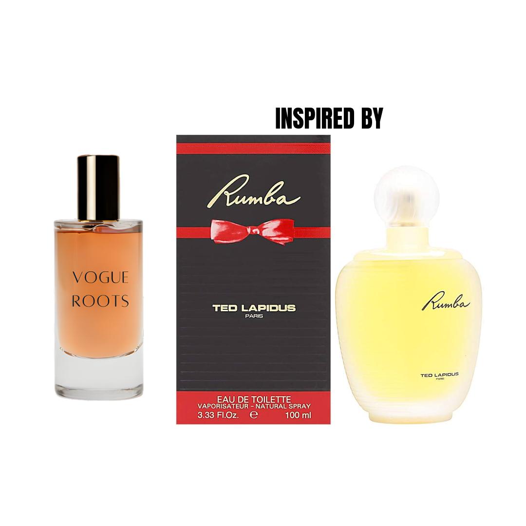 Inspired By RUMBA BY TED LAPIDUS- Vogue Roots