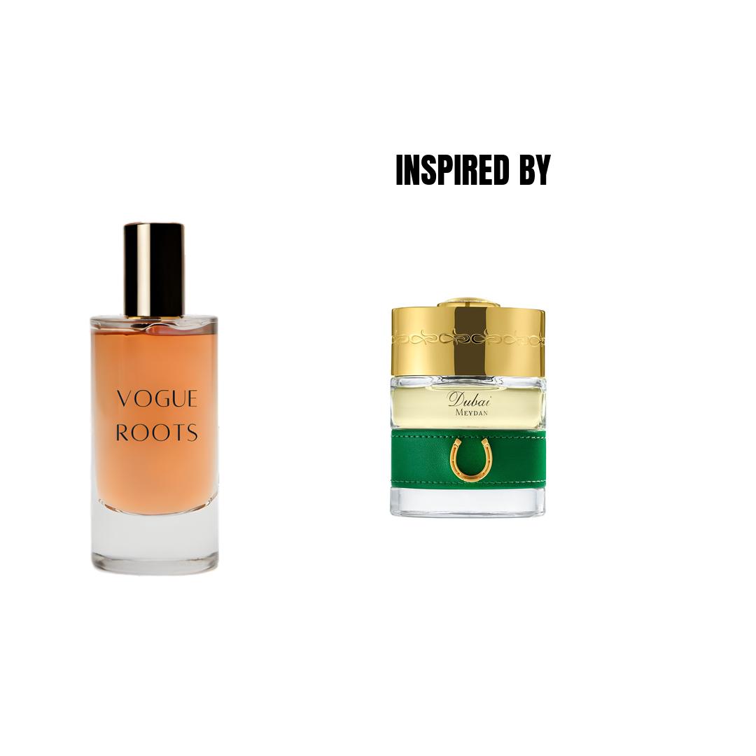 Inspired By SPIRIT OF DUBAI MEYDAN- Vogue Roots