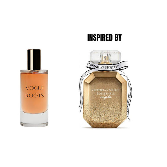 Inspired By VICTORIA SECRET BOMBSHELL NIGHT- Vogue Roots