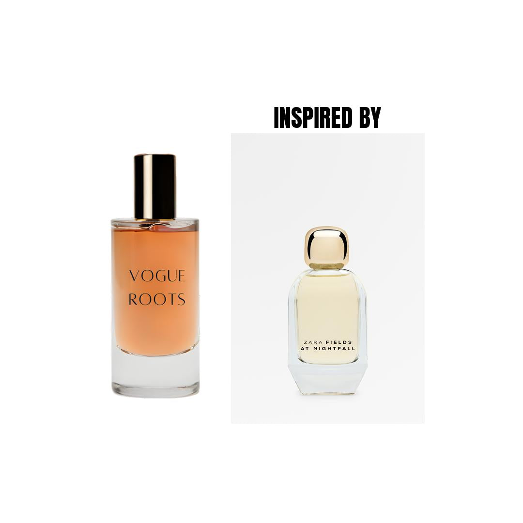 Inspired By ZARA FIELD- Vogue Roots