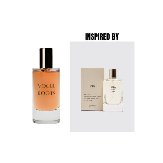 Inspired By ZARA WOMEN GOLD- Vogue Roots