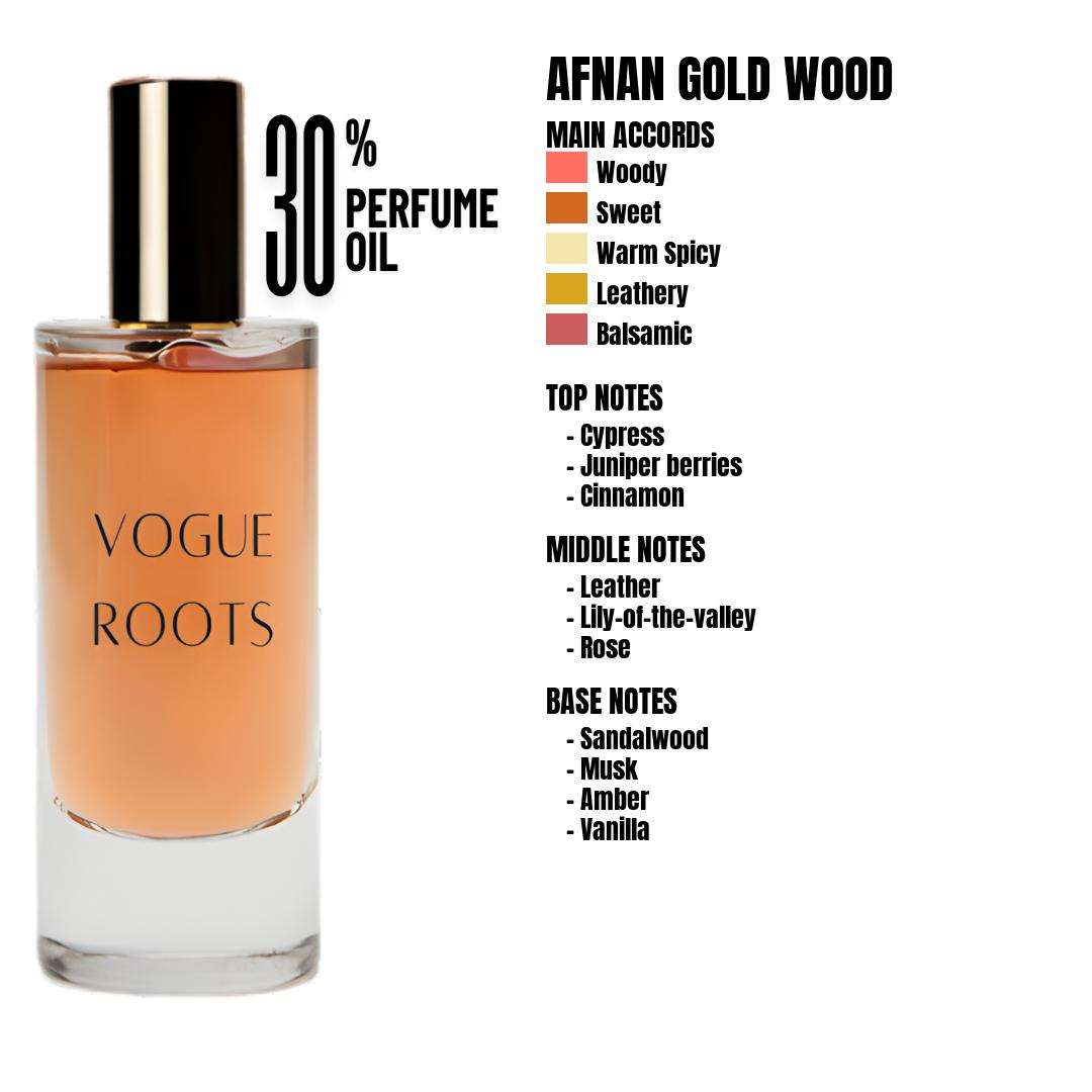 Inspired By AFNAN GOLD WOOD