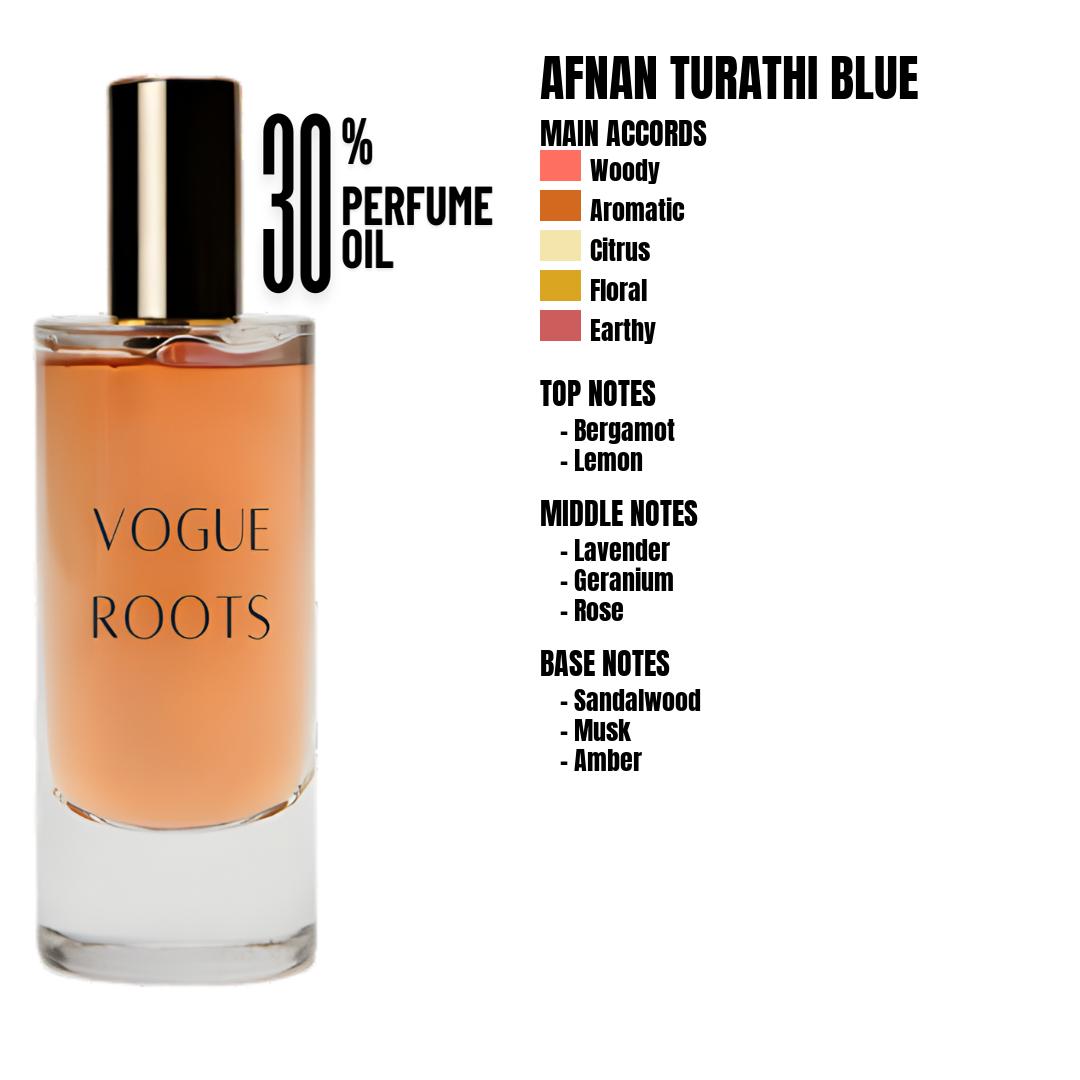 Inspired By AFNAN TURATHI BLUE
