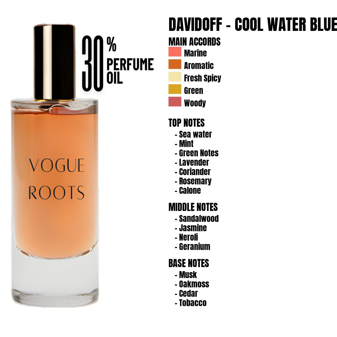 Inspired By DAVIDOFF – COOL WATER BLUE