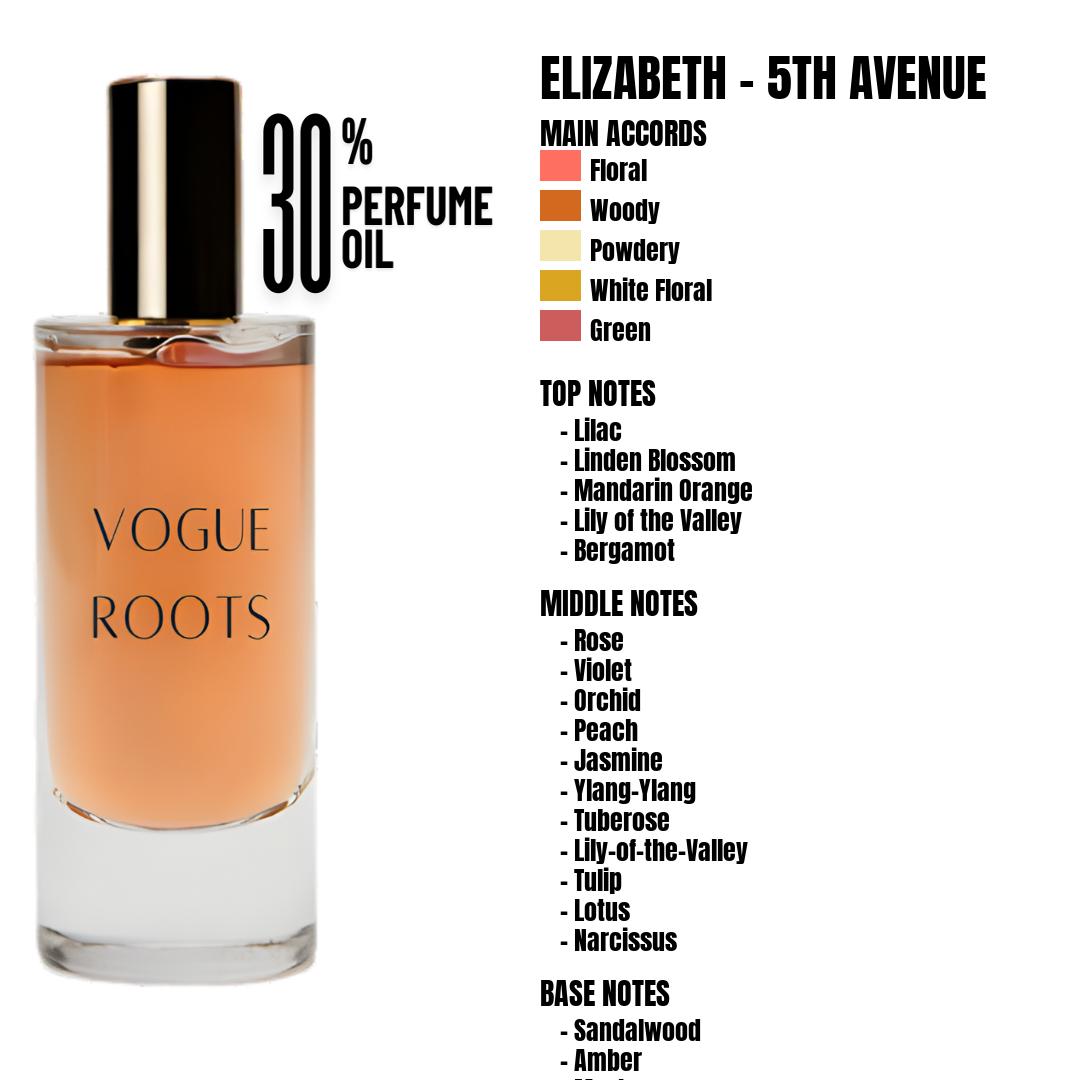 Inspired By ELIZABETH - 5th AVENUE