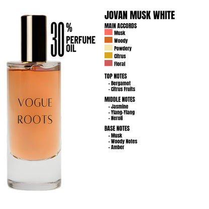 Inspired By JOVAN MUSK WHITE