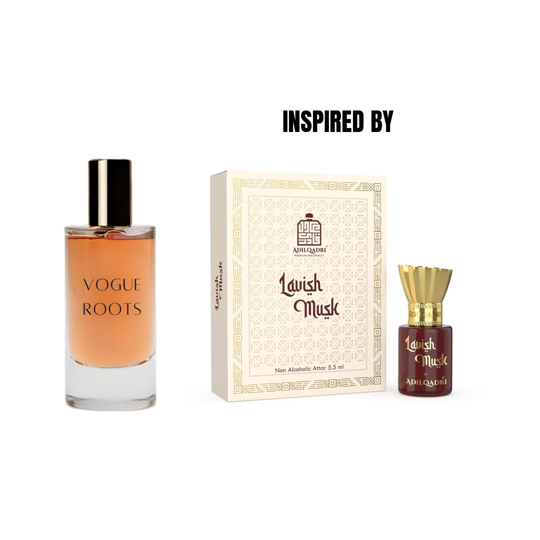 Inspired By ADIL QADRI LAVISH MUSK- Vogue Roots