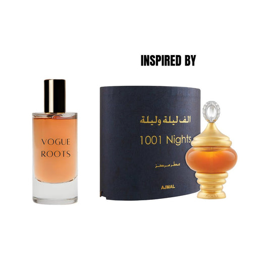 Inspired By AJMAL 1001 NIGHTS- Vogue Roots