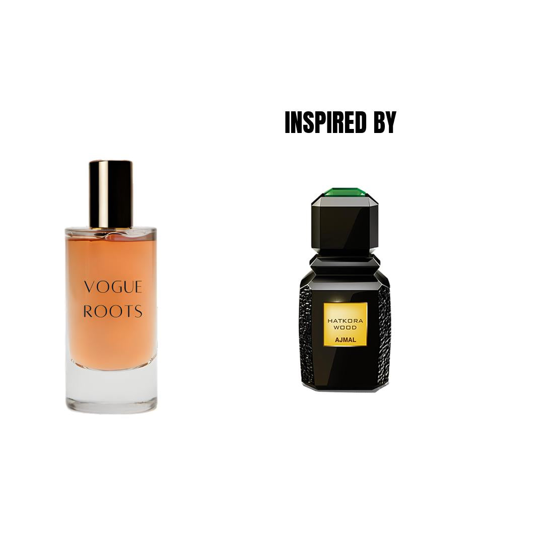 Inspired By AJMAL HATKORA WOOD- Vogue Roots