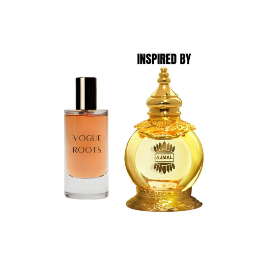 Inspired By AJMAL MUKHALLAT- Vogue Roots