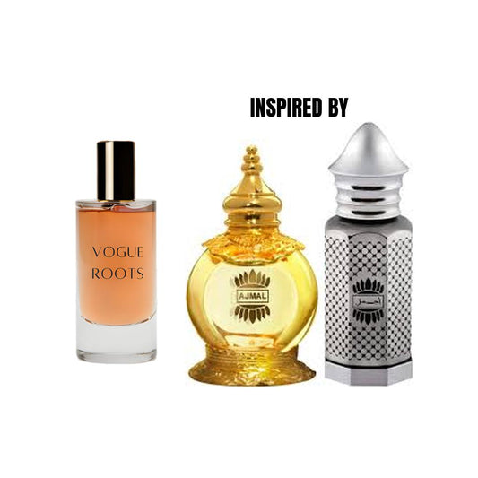 Inspired By AJMAL MUKHALLAT AL WAFA- Vogue Roots