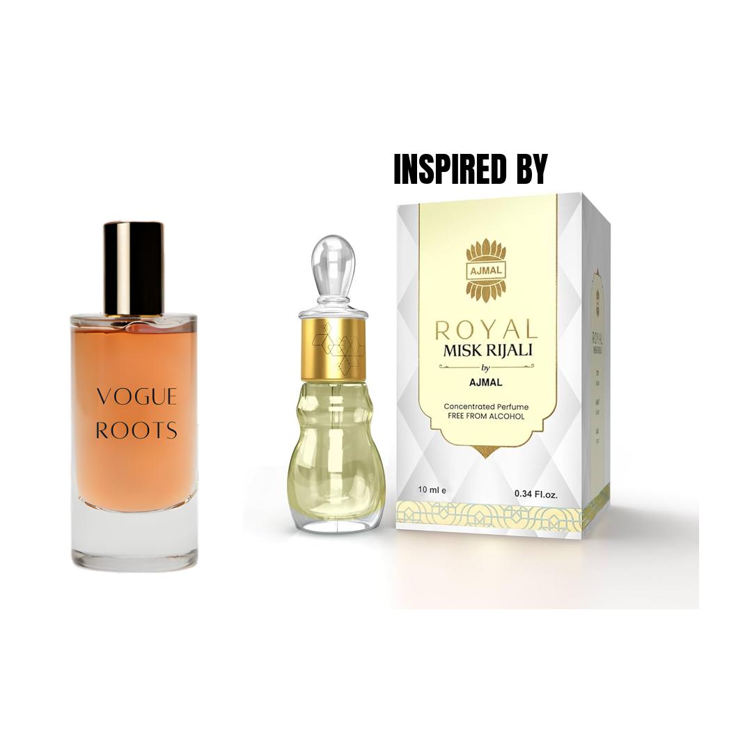Inspired By AJMAL MUSK AL RIJALI- Vogue Roots