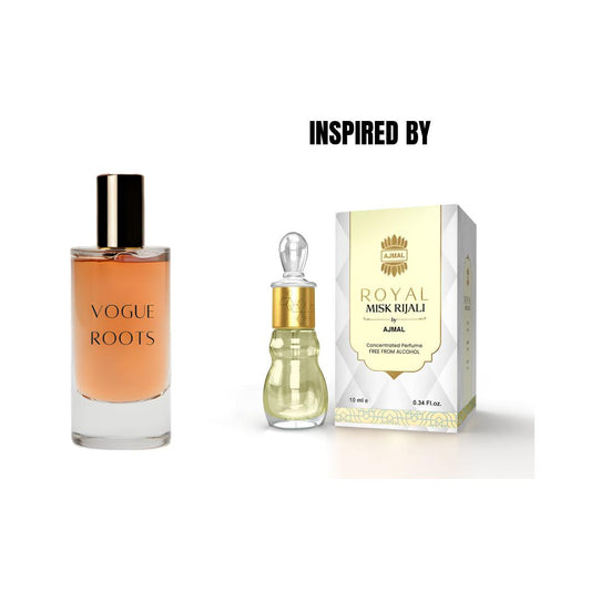 Inspired By AJMAL MUSK RIJALI GOLD- Vogue Roots