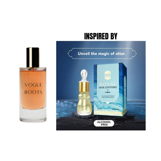 Inspired By AJMAL MUSK SAPPHIRE- Vogue Roots