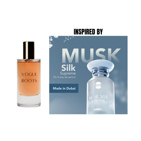 Inspired By AJMAL SILK MUSK- Vogue Roots