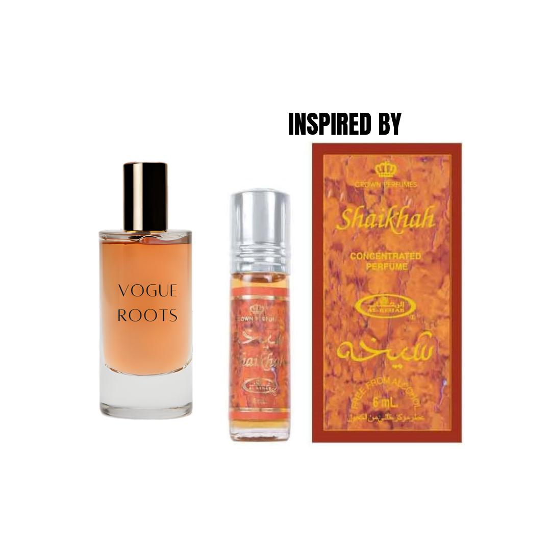 Inspired By AL REHAB – MUKHALLAT SHEIKHA- Vogue Roots