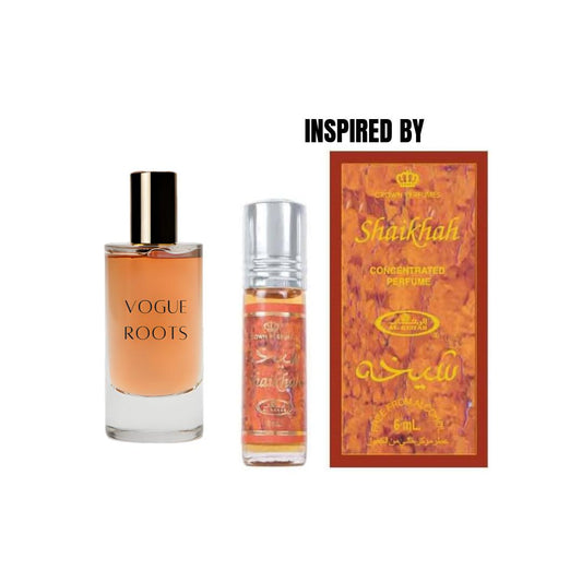 Inspired By AL REHAB – MUKHALLAT SHEIKHA- Vogue Roots