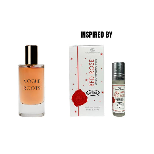 Inspired By AL REHAB – RED ROSE- Vogue Roots