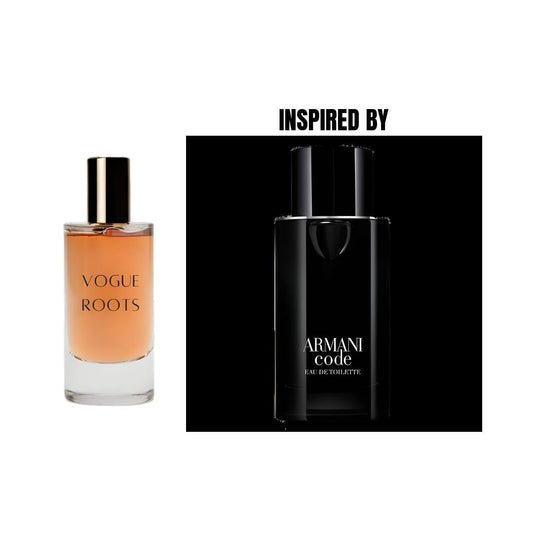 Inspired By ARMANI CODE MEN- Vogue Roots