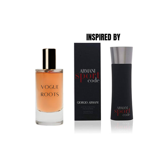 Inspired By ARMANI Code SPORT- Vogue Roots
