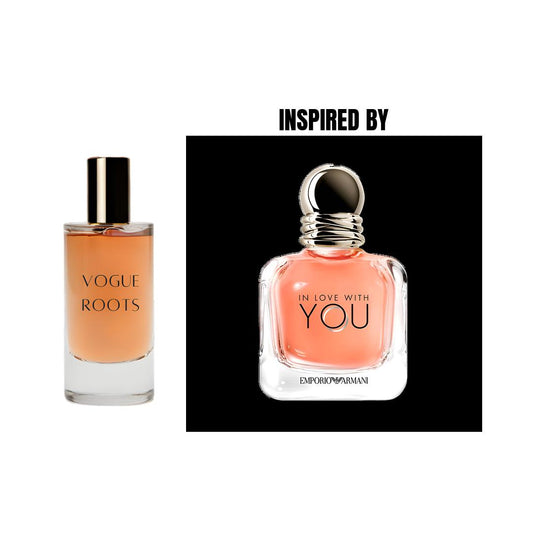 Inspired By ARMANI IN LOVE WITH YOU- Vogue Roots