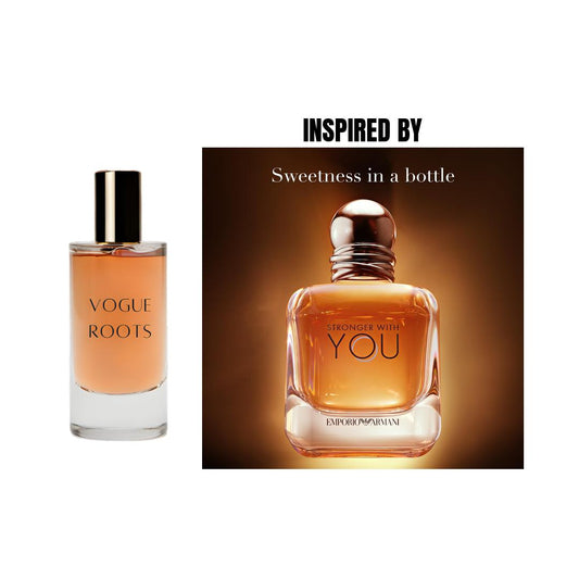 Inspired By ARMANI Stronger with YOU- Vogue Roots