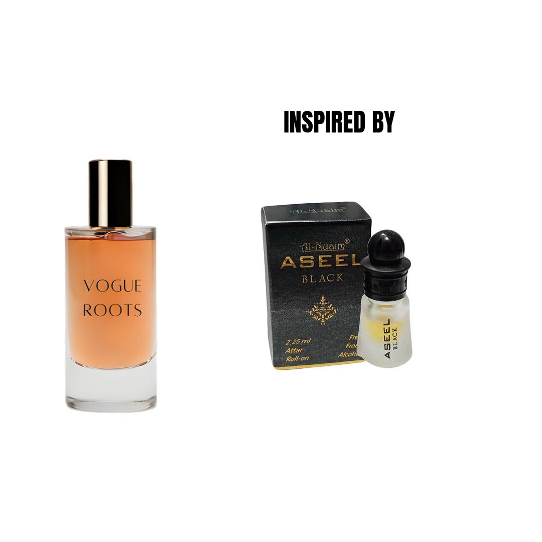Inspired By BLACK ASEEL- Vogue Roots