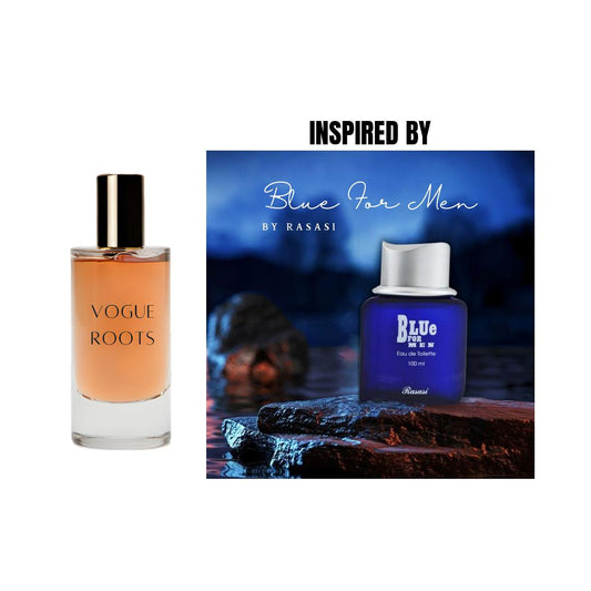 Inspired By BLUE FOR MEN- Vogue Roots