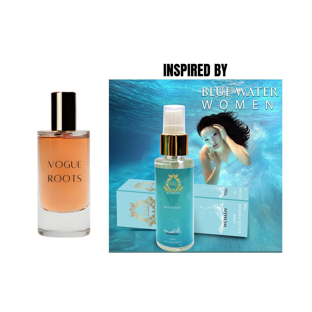 Inspired By BLUE WATER- Vogue Roots