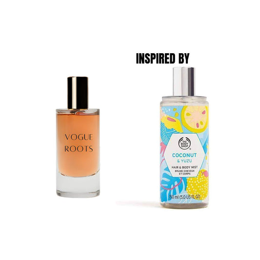 Inspired By BODY SHOP COCONUT and YUZU- Vogue Roots