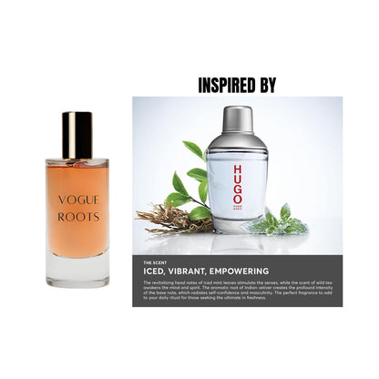 Inspired By BOSS – BOTTLE ICED- Vogue Roots