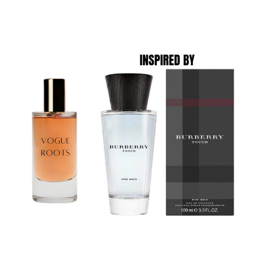 Inspired By BURBERRY – TOUCH MEN- Vogue Roots