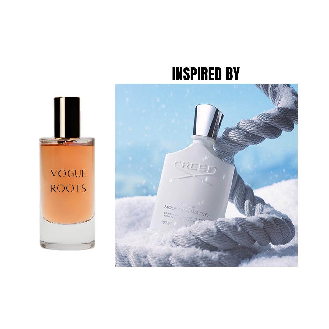 Inspired By CREED – SILVER MOUNTAIN WATER- Vogue Roots