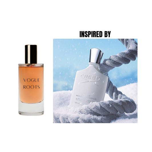Inspired By CREED – SILVER MOUNTAIN WATER- Vogue Roots