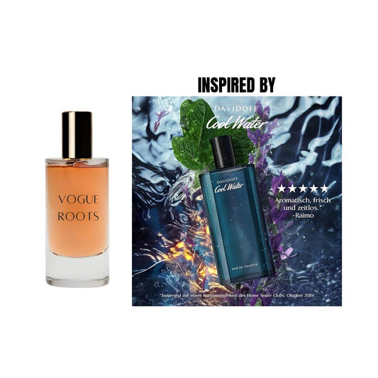 Inspired By DAVIDOFF – COOL WATER BLUE- Vogue Roots