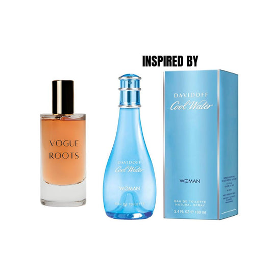 Inspired By DAVIDOFF – COOL WATER WOMEN- Vogue Roots