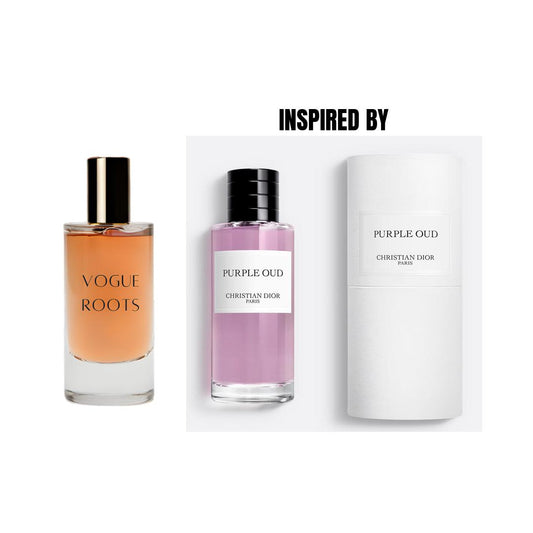 Inspired By DIOR – PURPLE OUD- Vogue Roots