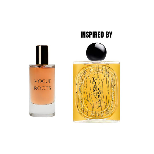 Inspired By DIPTYQUE – BOIS CORSE- Vogue Roots